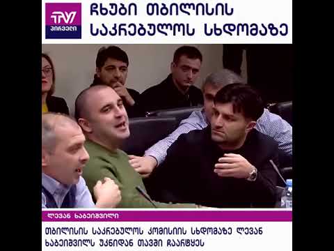 როგორ დაიწყო დაპირისპირება საკრებულოში